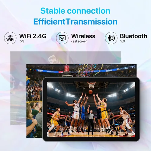Miniatura 6 de Tablet The World's First Android 15 con Gemini AI,10.1 pulgadas 18GB RAM 128GB ROM 2TB TF, velocidad hasta 2.0 GHZ, Widevine L1,5000mAh, radio FM