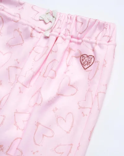 Miniatura 4 de Body Glove Conjunto de forro polar para niña, 2 piezas, acogedor forro polar teñido anudado con capucha y pantalones deportivos (talla 7-12)