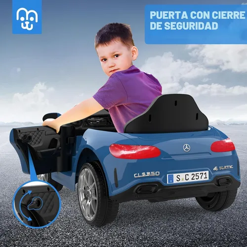 Miniatura 7 de MINIATURE MOTORS - Auto eléctrico con licencia de 12 V con control remoto, automóvil para niños con Bluetooth, reproductor de música USB, velocidad