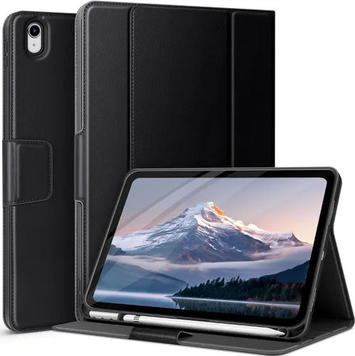 auaua Funda para iPad (A16) 11ª Generación 11 Pulgadas 2025, iPad 10ª Generación 10.9 Pulgadas 2022, con Soporte para Lápiz y Bolsillo, Ángulo de