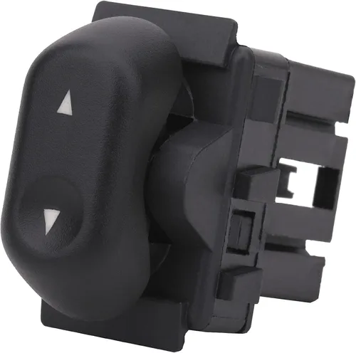 Obaee Botón de interruptor de elevalunas eléctrico delantero y trasero del lado del pasajero compatible con Ford Crown Victoria F150 Expedition