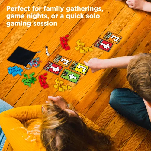 Miniatura 6 de Ubongo 3D Juego de rompecabezas geométrico con bloques tridimensionales Juego divertido para la familia Altamente rejugable Componentes