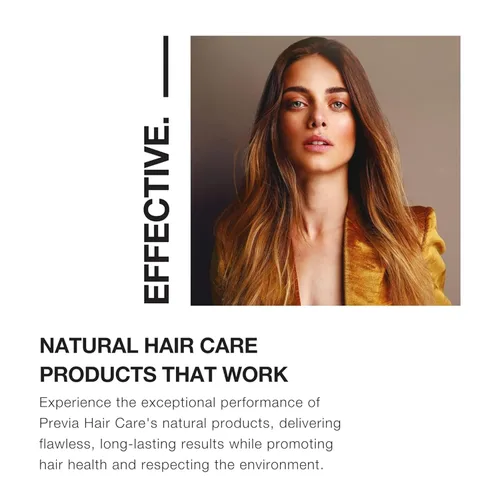 Miniatura 5 de PREVIA Acondicionador hidratante sin enjuague con extracto de trufa blanca - Tratamiento desenredante bifásico reconstructivo para cabello dañado