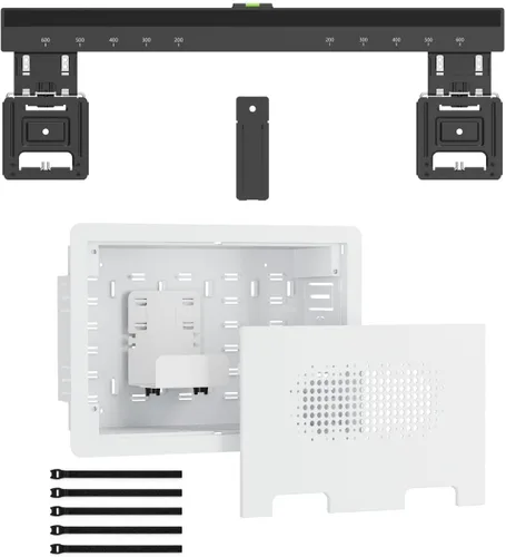 Miniatura 12 de ynVISION.DESIGN - Soporte de pared para TV ultra delgado para la mayoría de televisores de 32 a 65 pulgadas, compatible con televisores de marco
