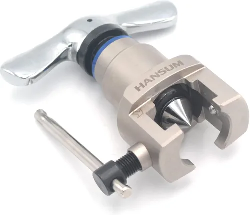 Miniatura 5 de HANSUM Kit de Herramientas de Abocinado de Línea de Freno Expansor Conformador de Tubería HVAC Reparación Cono Excéntrico Refrigeración para Tubo
