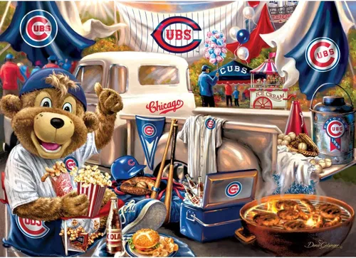 Miniatura 2 de MasterPieces Rompecabezas de 1000 piezas para adultos - MLB Chicago Cubs Gameday - 48.9 cm x 67.9 cm