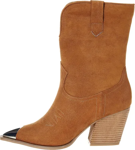 Miniatura 8 de The Drop Botas vaqueras de tacón Sandra para mujer