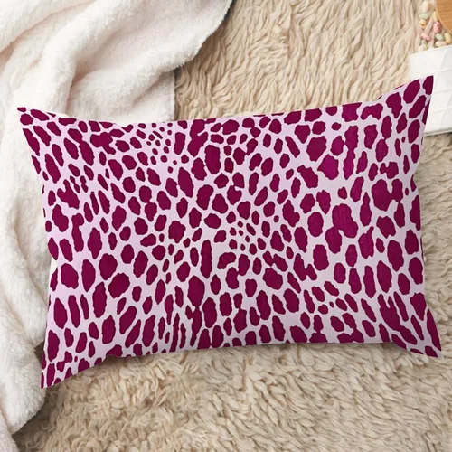 Miniatura 21 de ArogGeld Funda de almohada lumbar, estampado de guepardo verde, leopardo, estampado de leopardo, manchas de animales, almohada decorativa verde, A-17