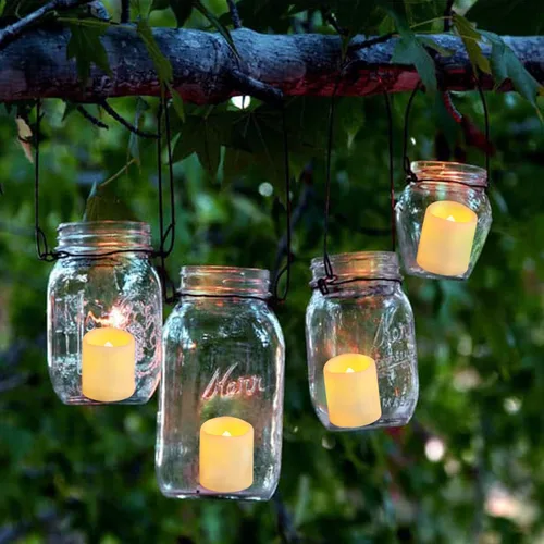 Miniatura 9 de Paquete de 36 velas de té sin llama de 1.5 x 1.8 pulgadas, funcionan con pilas, velas votivas LED parpadeantes, velas falsas eléctricas parpadeantes