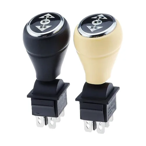 Miniatura 3 de Interruptor de marcha atrás de parada hacia adelante del vehículo eléctrico para niños, interruptor DPR, mango de empuje para carro de bebé KCD4