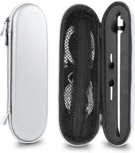 Miniatura 10 de TITACUTE iPencil - Funda de transporte compatible con Apple Pencil de 2ª generación para iPad Pro, funda con doble cremallera, funda protectora