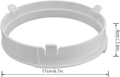 Miniatura 4 de Conector de manguera de escape, acoplador de manguera de escape de aire acondicionado, adaptador de acondicionador de tubo redondo para aire