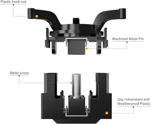 Miniatura 3 de Conector de cable para divisor de cable de bajo voltaje, paquete de 4 conectores de terminales de iluminación de paisaje al aire libre 8150-9801-04