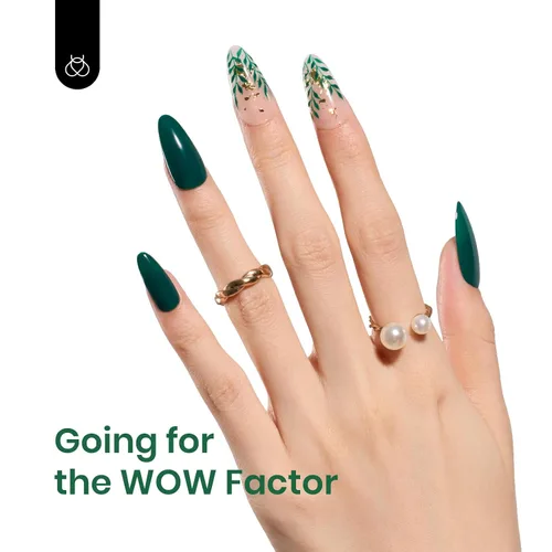 Miniatura 715 de Beetles - Esmalte de uñas de gel marrón – 0.5 onzas líquidas de esmalte de gel marrón oscuro, lámpara LED UV para uñas, regalo de manicura para I