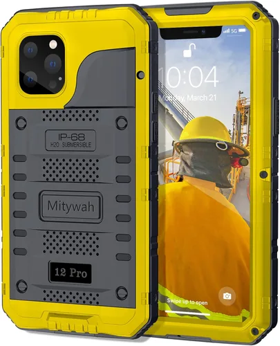Miniatura 9 de Mitywah - Funda impermeable compatible con iPhone X/XS, [Cubierta protectora de cuerpo completo] con [protección de pantalla integrada]