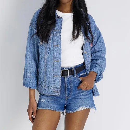 Miniatura 5 de Levi's Women's Square Center Bar Buckle Casual Belt Regular and Plus Sizes