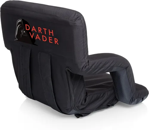 Asiento de estadio reclinable portátil Ventura, de Picnic Time (Star Wars Darth Vader - Negro)