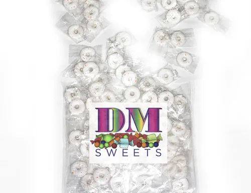 Miniatura 3 de Mentas naranjas – Bolsa a granel de 1 libra (envuelta individualmente) – Dulce duro refrescante de menta cítrica – Perfecto para oficinas, cuencos