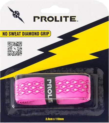 Miniatura 24 de Agarre de diamante sin sudor para palas de pickleball, tenis, raquetball Blanco con base negra