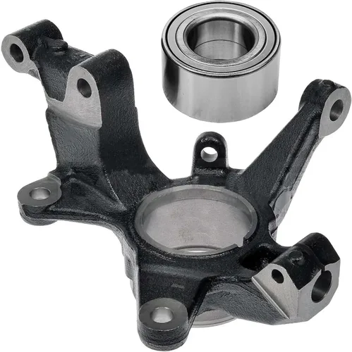 Miniatura 28 de Detroit Axle - Kit de nudillos traseros izquierdo FWD para Hyundai Santa Fe 2007-2009 Veracruz 2007-2012, reemplazo del conjunto de cojinete