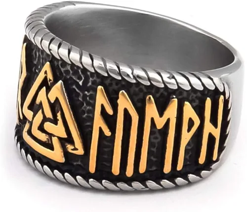 Miniatura 4 de BAVIPOWER Colgante de cabeza de lobo vikingo, cadena de quilla de acero inoxidable, collar nórdico, potente joyería pagana para hombres y mujeres