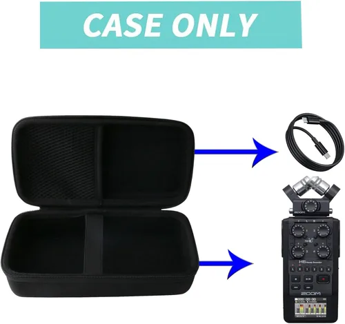 Miniatura 5 de Estuche rígido compatible con grabadora portátil Zoom H6
