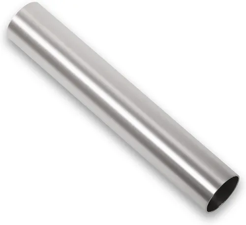 Miniatura 51 de Codo de 180 Grados 1.5 Pulgadas 38mm OD Tubo de Aleación de Aluminio para Intercooler, Tubería de Admisión de Aire, Radio 1.5D, Acabado Cepillado