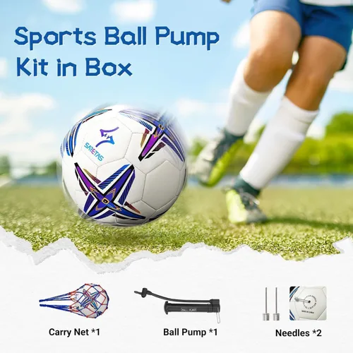 Miniatura 4 de Balones de fútbol Saretas que brillan en la oscuridad, tamaño 5, balón de regalo nocturno para adolescentes, junior y adultos, juego