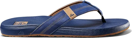 Miniatura 8 de Reef Chanclas Cushion Phantom para hombre, Azul marinoMarrón claro