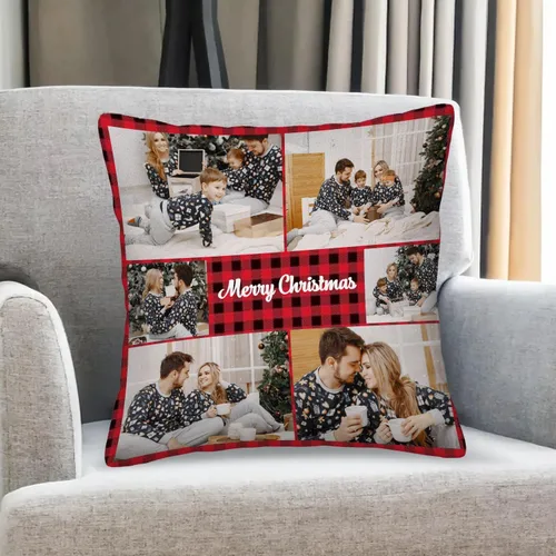 Miniatura 11 de Best Mom Ever Custom Pillowcase – Personalized Photo Collage Throw Pillow Cover, Gift for Family, Couples, Christmas, Valentine's Day, Birthday & 5