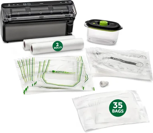 Miniatura 8 de FoodSaver Bolsas de sellado al vacío de cuarto de galón de alta resistencia, paquete de 44 con 30% de grosor extra, compatibles con todos