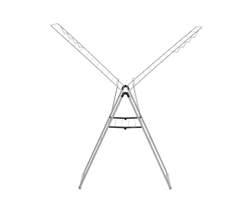 Miniatura 6 de Brabantia HangOn - Tendedero de ropa 82 pies (82.0 ft) Gris metálico Soporte grande para ropa interior con 2 alas plegables y ganchos