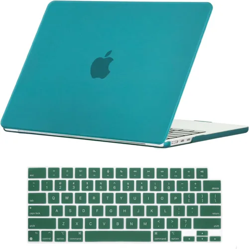 Miniatura 31 de Se7enline Compatible con MacBook Air 2025 2024 2023 de 15 pulgadas M4 M3 M2 Funda rígida para laptop Mac Air de 15.3 pulgadas M4 M3 M2 Chip