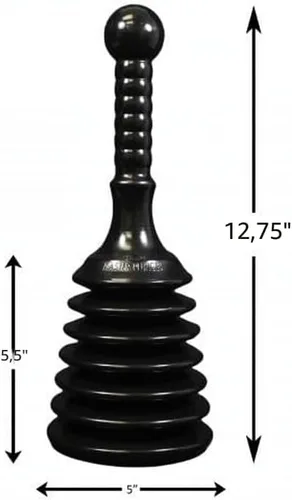 Miniatura 2 de Master Plunger MPS4 Desatascador de Fregadero y Desagüe para Fregaderos de Cocina, Lavabos de Baño, Duchas y Bañeras. Diseño Pequeño y Resistente