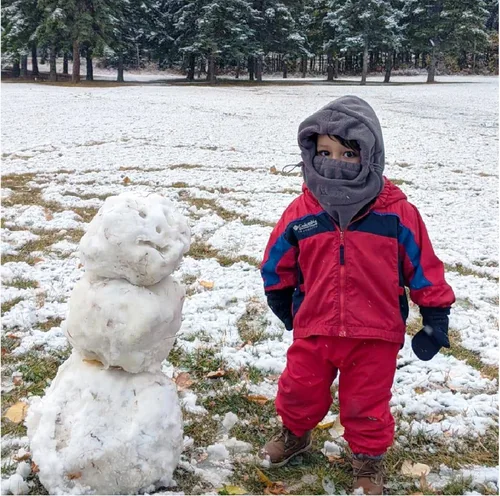 Miniatura 7 de Azarxis Gorro de niños con pasamontañas de forro polar para esquí, máscara facial de invierno, gorro ajustable con calentador doble para el cuello