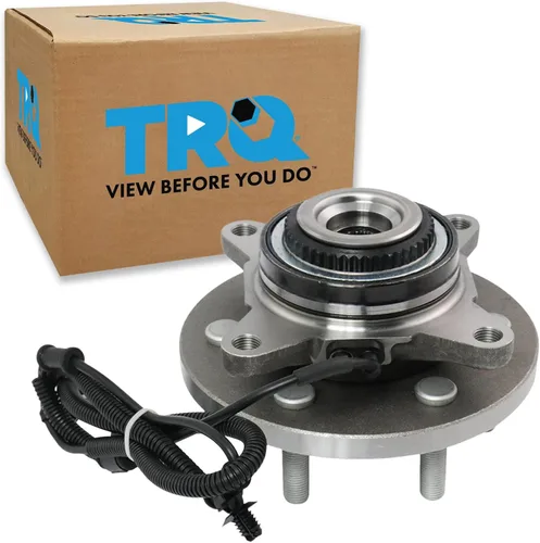 Miniatura 27 de TRQ Cojinete de rueda delantera y conjunto de cubo con sensor ABS compatible con Toyota Sequoia 2008-2022 Tundra 2007-2021