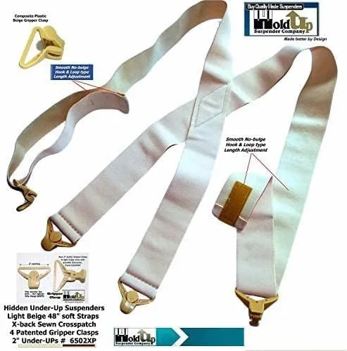 Miniatura 4 de Tirantes para hombre - Tirantes ocultos para hombre - Ropa interior cómoda y conveniencia - Apto para aeropuerto