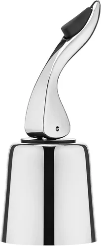 Tapones de vino para botellas de vino con tapón de botella de vino al vacío de acero inoxidable con corchos de vino reutilizables de silicona, a