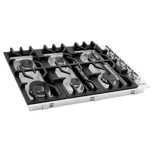Miniatura 2 de ZLINE - Placa de cocina de gas con 6 quemadores (RC36) de 36 pulgadas