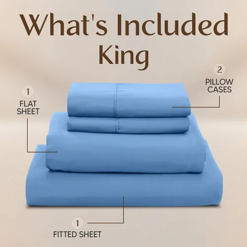 Miniatura 31 de Utopia Bedding Juego de sábanas Queen – Sábanas de 4 piezas para cama tamaño Queen, microfibra suave y transpirable, incluye 1 sábana bajera, 1 Gris