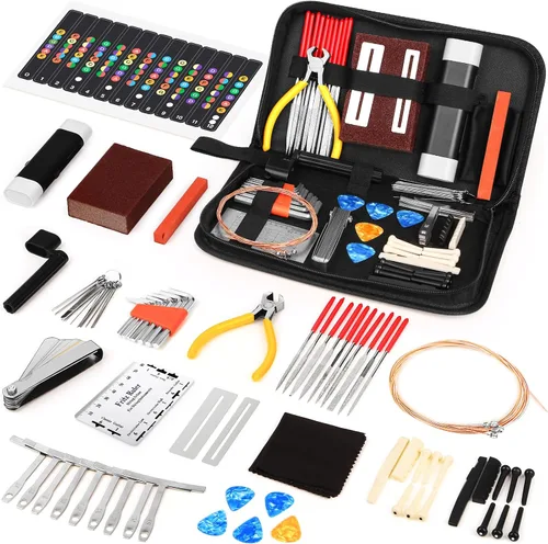 Miniatura 9 de Correa de guitarra, piel sintética impresa, estilo clásico piel sintética PU, con extremos de piel genuina, para guitarra bajo eléctrico, amplio