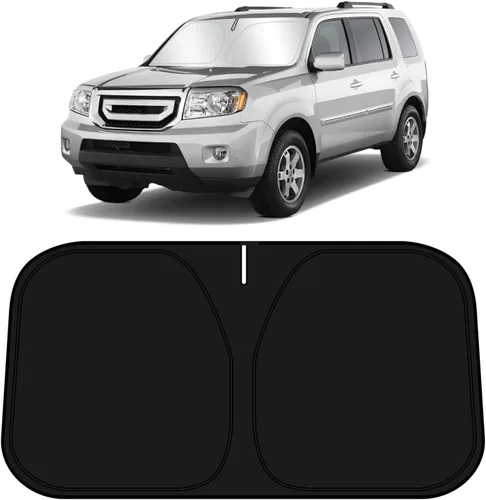 Miniatura 25 de D-Lumina Parasol para parabrisas Dodge RAM 1500 2019-2024 2025, parasol para ventana delantera, protector de visera para RAM 1500 CrewCab, camioneta
