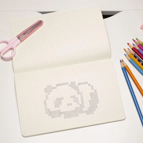 Miniatura 5 de TWONE - Paquete de 6 cuadernos de diario - 60 páginas con cuadrícula cuadrada/30 hojas, cuaderno de papel grueso premium de tapa blanda para viajes