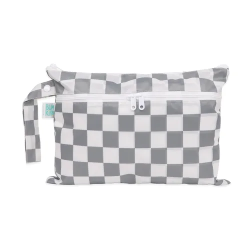Miniatura 29 de Bumkins Bolsa Húmeda Colgante Impermeable Grande para Bebé, Lavandería, Ropa Sucia, Viajes, Traje de Baño, Pañales de Tela, Piscina, Toallas