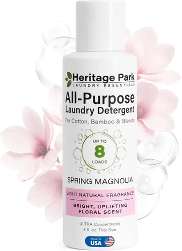 Miniatura 15 de Heritage Park - Detergente de lujo para ropa Detergente para ropa natural y enzimático probado por dermatólogos, a base de plantas, respetuoso