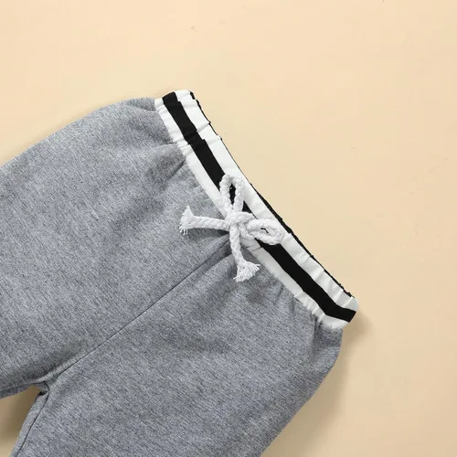 Miniatura 6 de Conjunto de mameluco y pantalones de manga larga para recién nacido, de algodón, para otoño e invierno