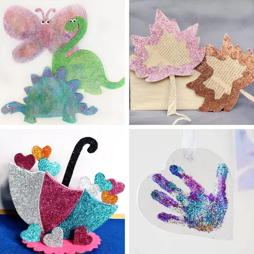 Miniatura 5 de Purpurina fina holográfica, 3.5 onzas / 3.5 onzas, paquetes de polvo de purpurina extrafina para resina, purpurina artesanal para vasos, fabricación