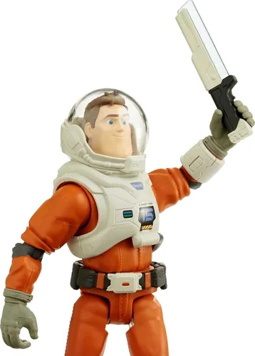 Miniatura 4 de Mattel Disney y Pixar Lightyear Buzz Lightyear Figura de acción y accesorios, Space Ranger Gear XL-01, juego de 11.6 pulgadas y 14 articulaciones