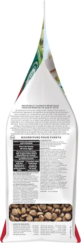 Miniatura 4 de Oxbow Essentials comida para hurones, fórmula rica en vitaminas y minerales para hurones, alto contenido en proteínas y grasas, productos