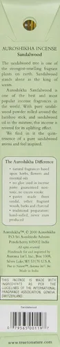 Miniatura 2 de Auroshikha Incienso, sándalo, 0.35 oz